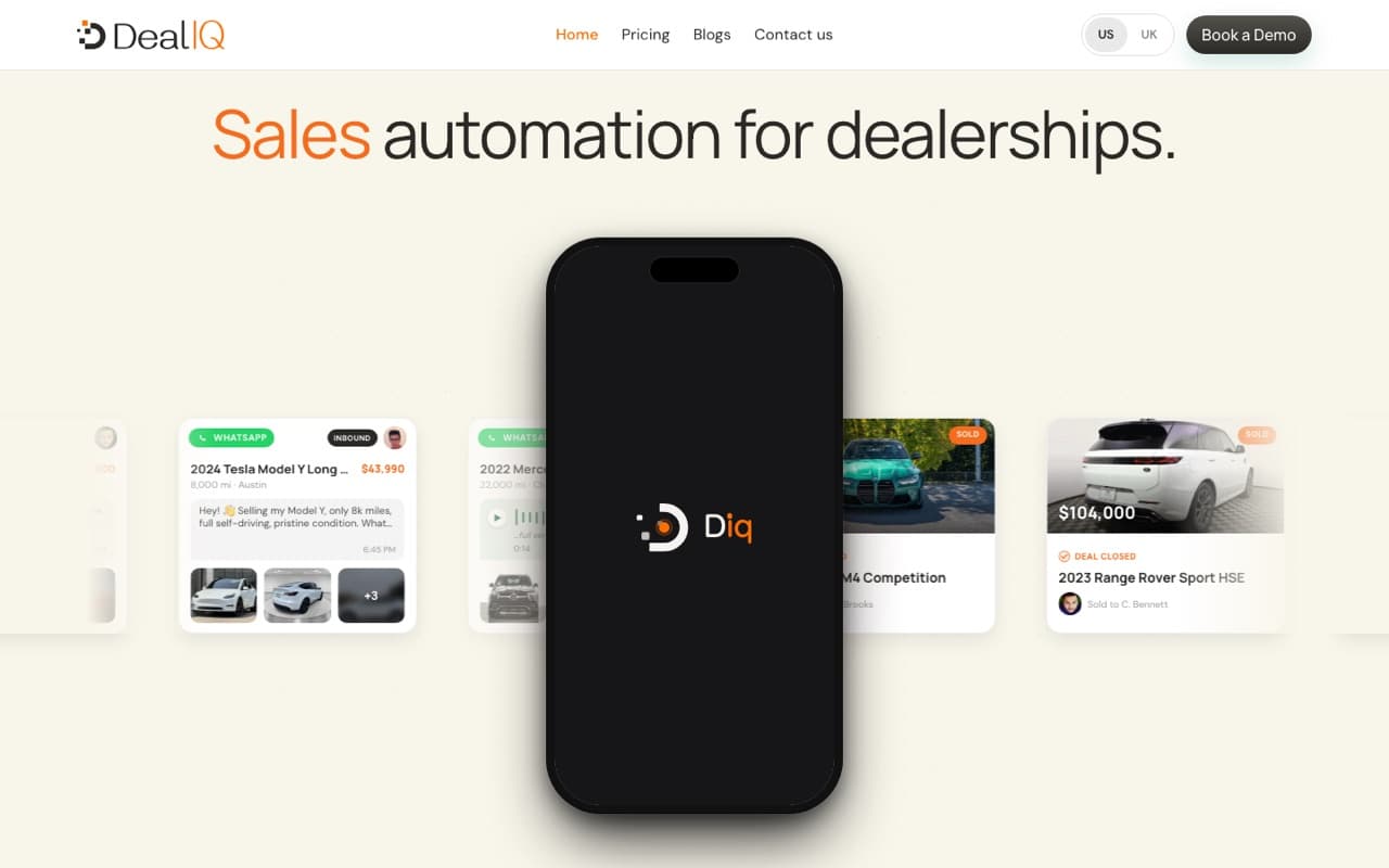 DealIQ project screenshot
